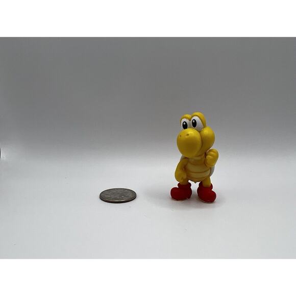 Jakks Pacific World of Nintendo Super Mario Koopa Troopa 2.5in Mini Figure Loose - Picture 7 of 12